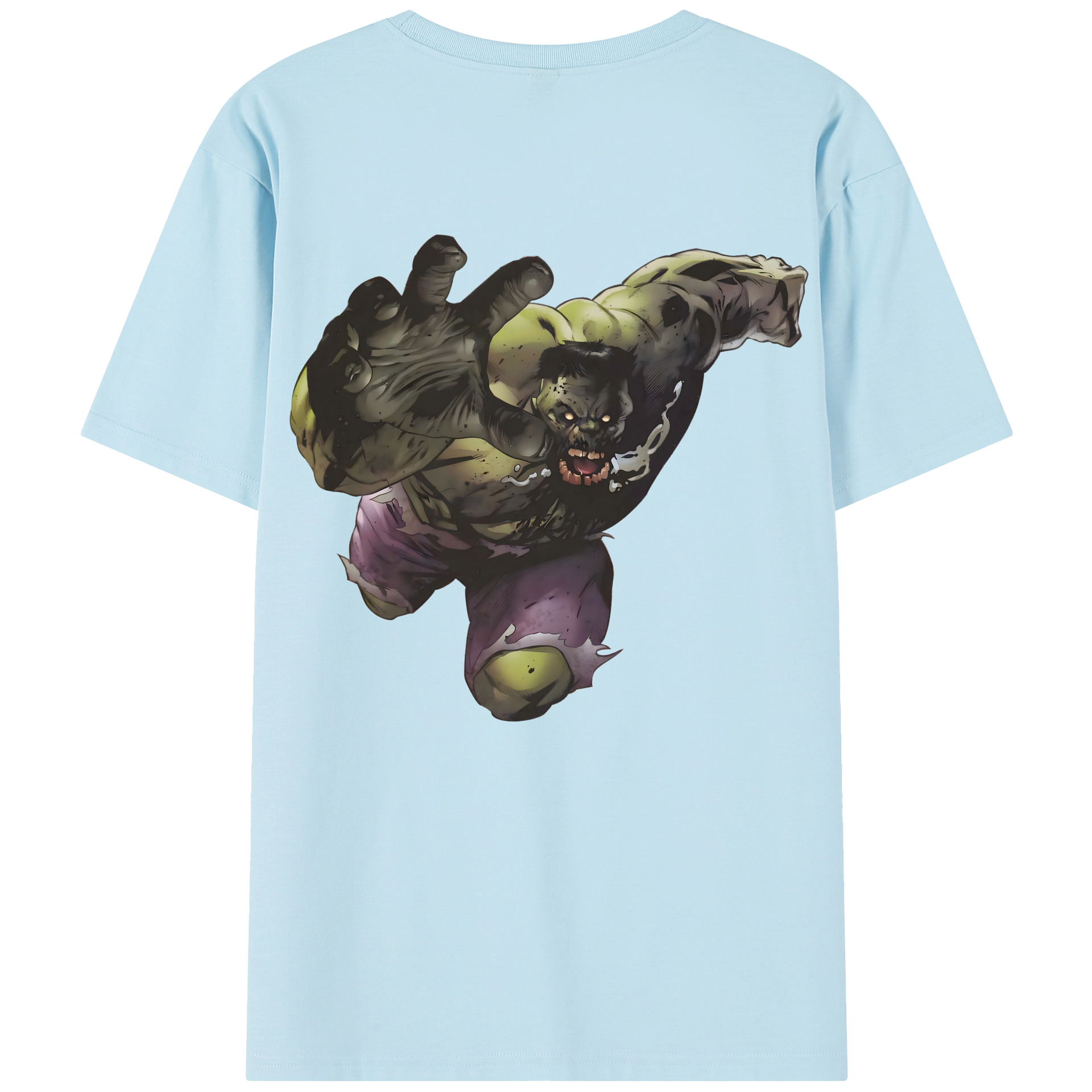 （画像用） アベンジャーズ The Avengers 綿100％半袖Tシャツ（背面プリント）